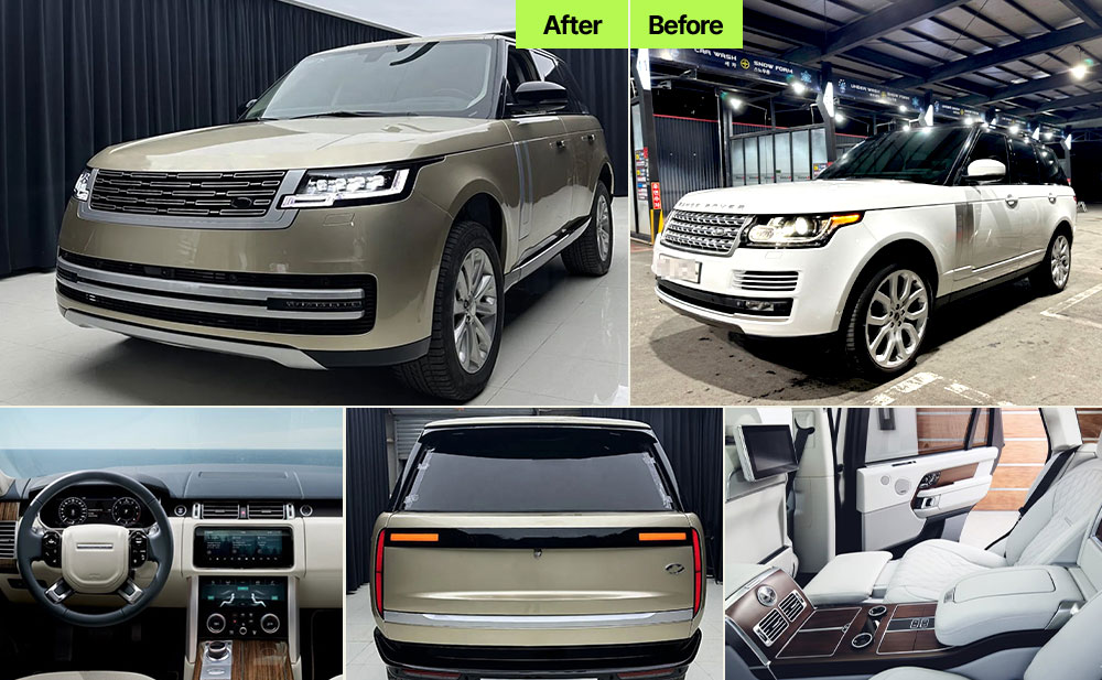 레인지로버 보그 5세대 Before & After